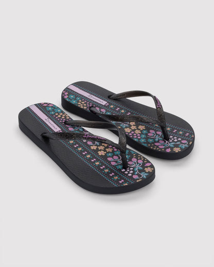 Sandalia Mujer Negro Oasis 77 Ipanema