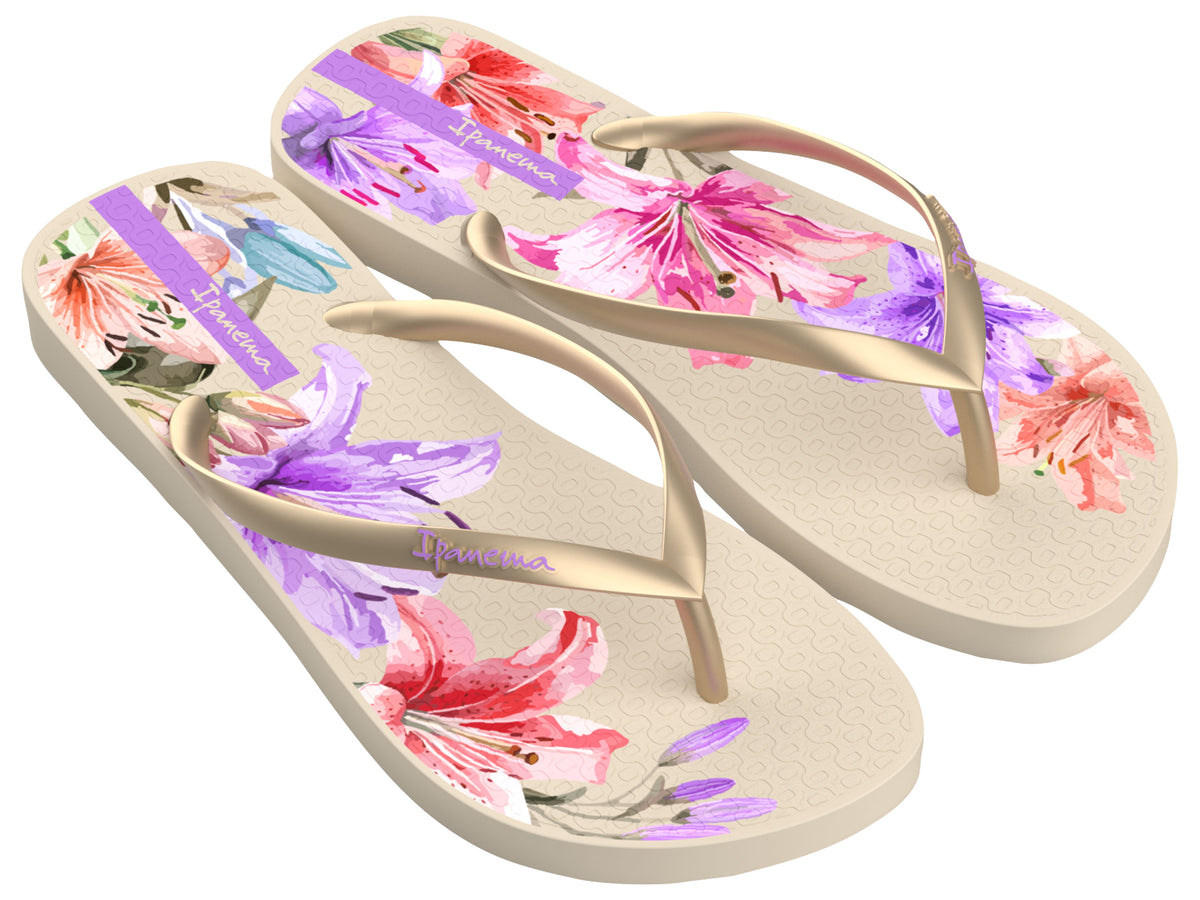 Sandalia Mujer Beige Oasis 54 Ipanema
