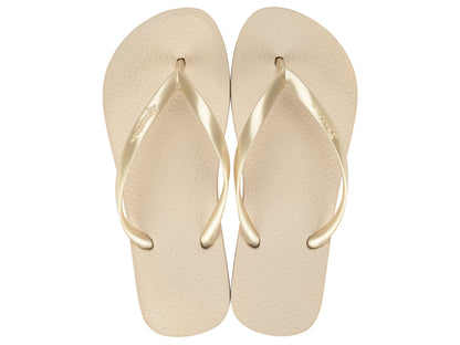 Sandalia Mujer Beige/Dorado Calssica Ipanema