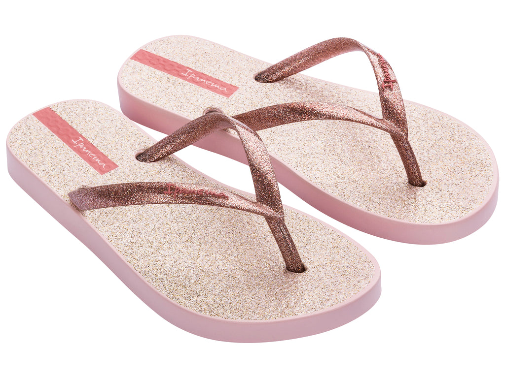 Sandalia Glitter Kids Rosa Claro Ipanema