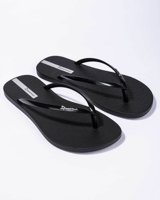 Sandalia Mujer Negro Easy Ipanema