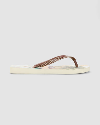 Sandalia Mujer Beige/Verde Orla 98 Ipanema