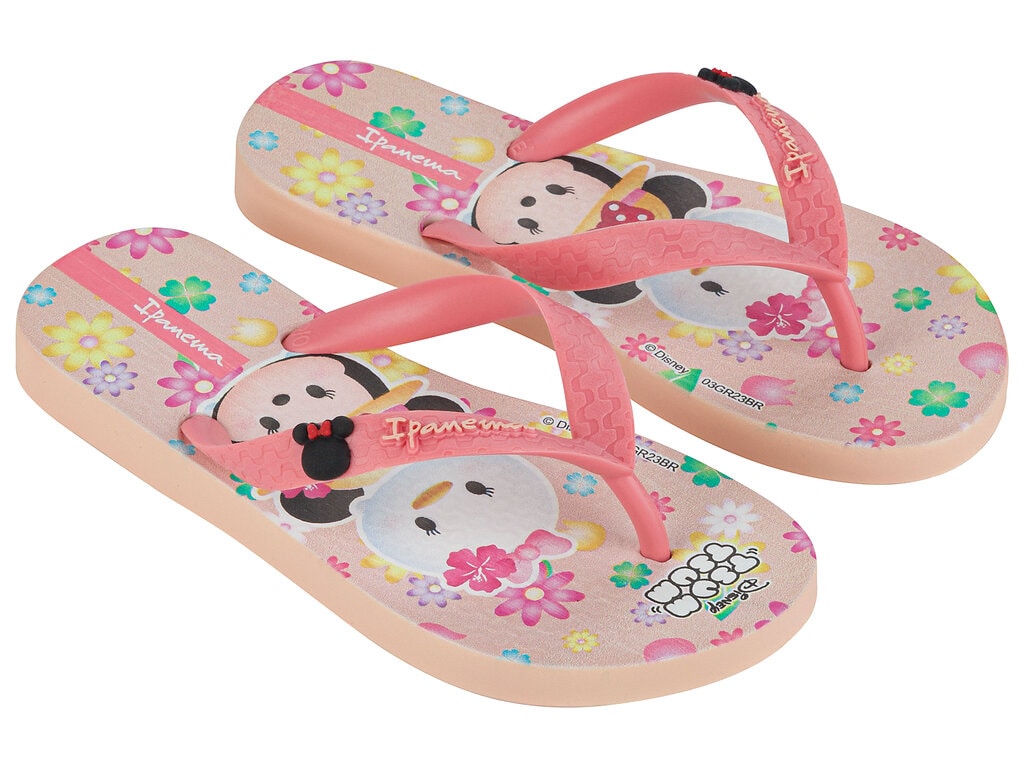 Sandalia Infantil Rosa Disney Kids 89 Ipanema