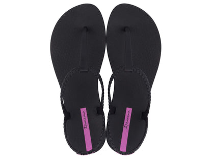 Sandalia  Class Basic Negro Ipanema