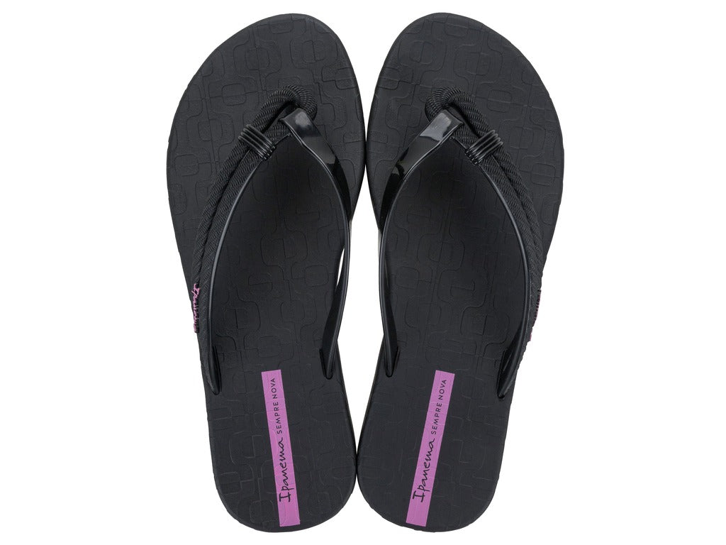 Sandalia Mujer Negro Diversa 2 Ipanema