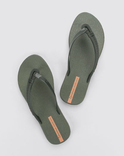 Sandalia Mujer Verde Diversa Ipanema