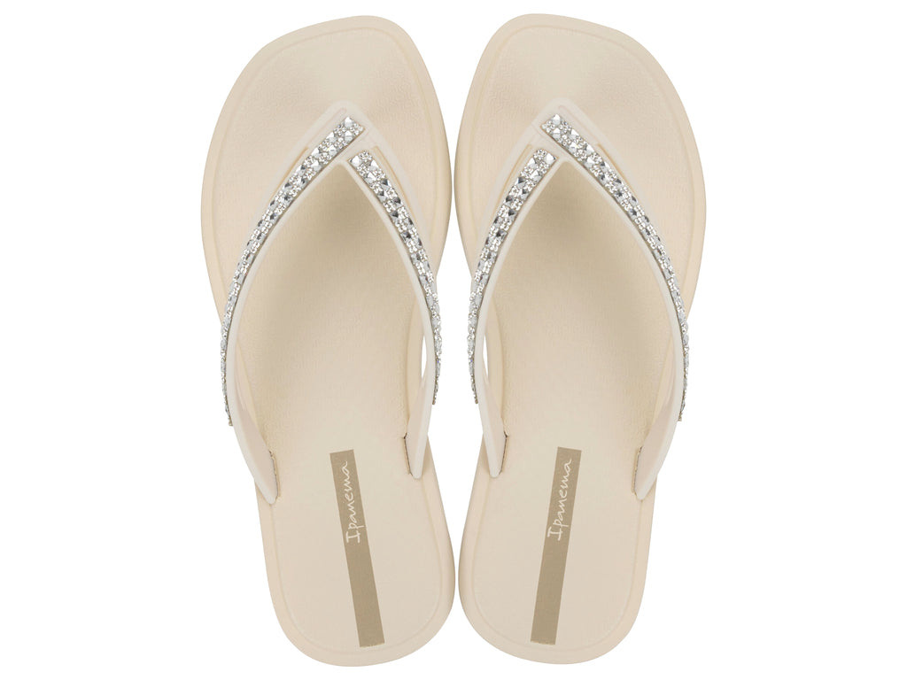 Sandalia Mujer Beige Cristal Ipanema