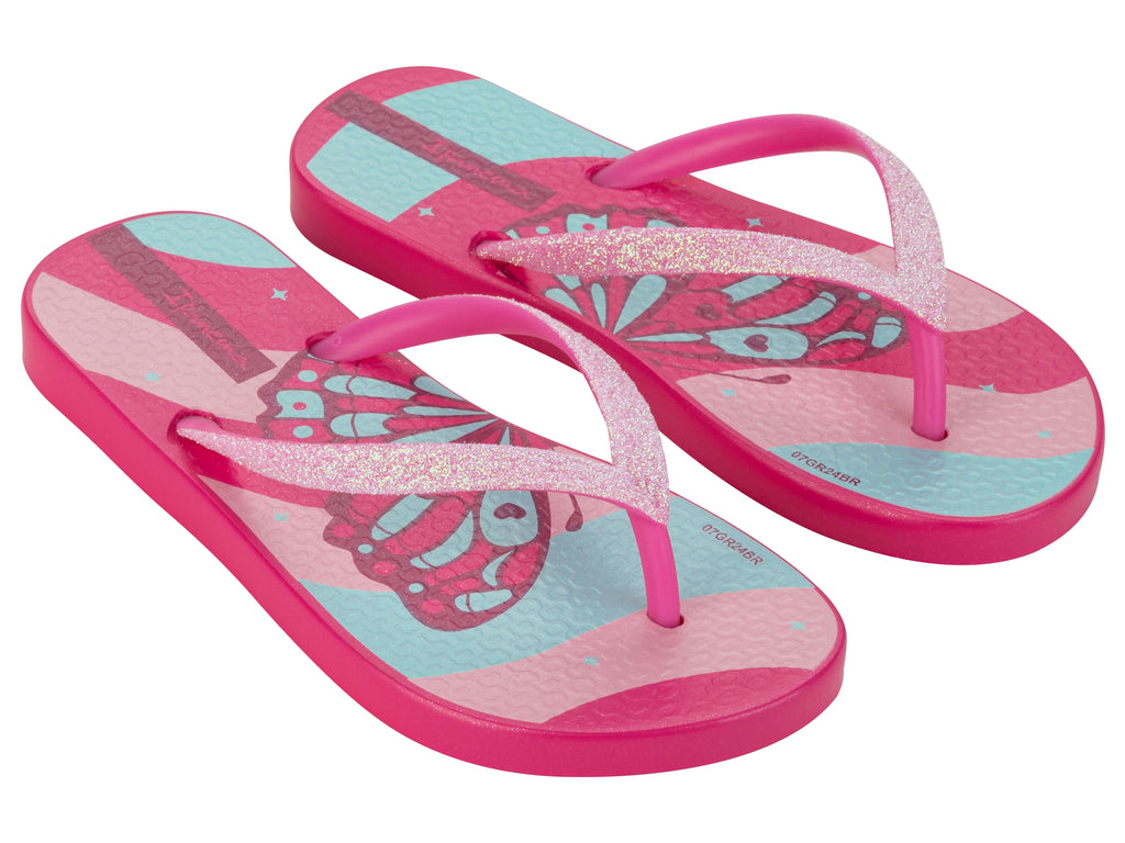 Sandalia Infantil Rosa Garden Shine Ipanema