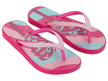 Sandalia Infantil Rosa Garden Shine Ipanema