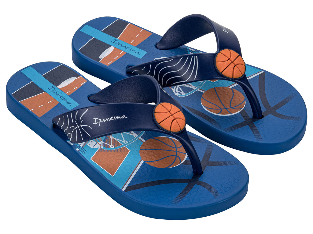 Sandalia Infantil Azul Sporty Ipanema