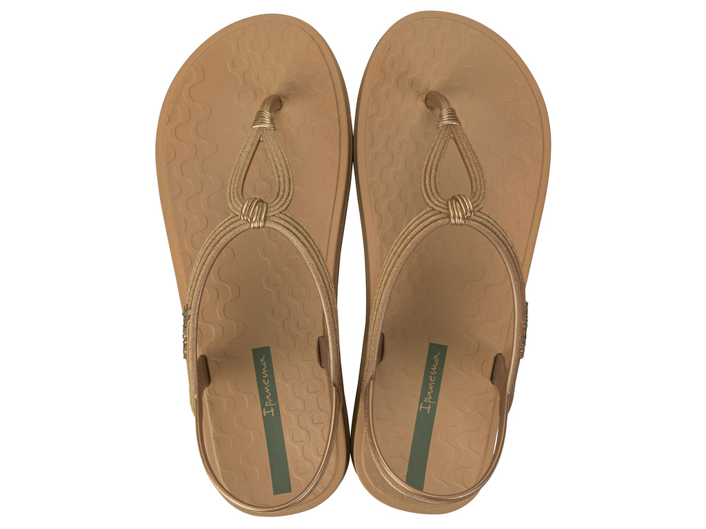 Sandalia Mujer Beige Drip Ipanema