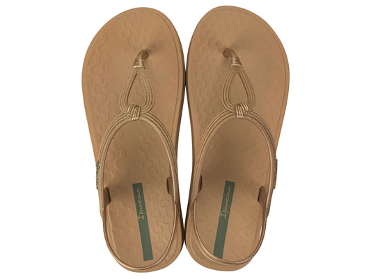 Sandalia Mujer Beige Drip Ipanema