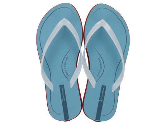 Sandalia Mujer Azul/Blanco Rio Ipanema