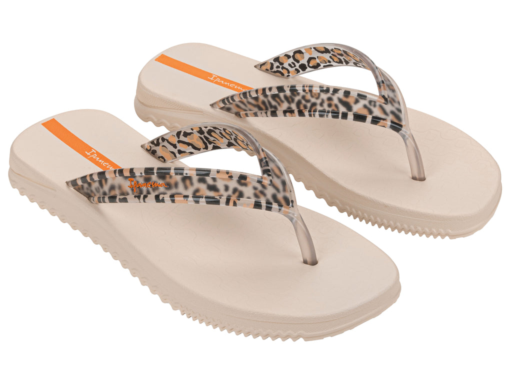 Sandalia Mujer Beige Enjoy Ipanema