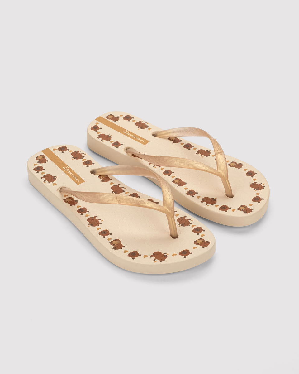 Sandalia Mujer Beige Day Ipanema