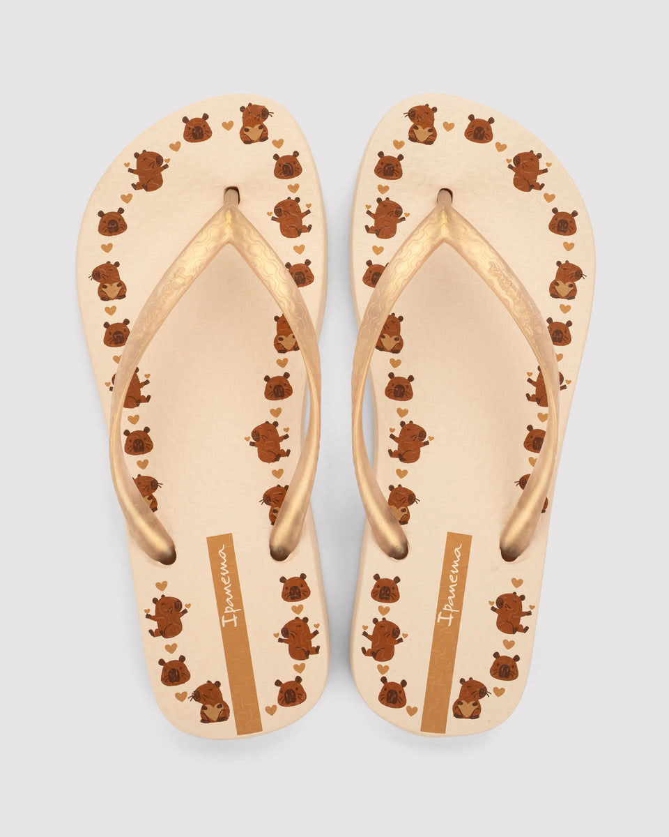 Sandalia Mujer Beige Day Ipanema