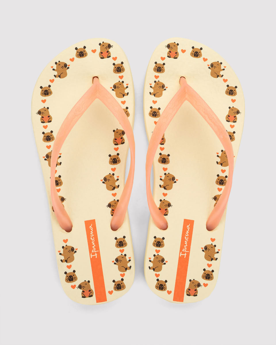 Sandalia Mujer Beige/Rosa Day Ipanema