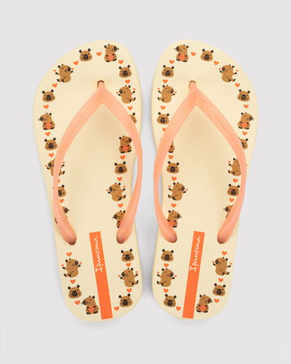 Sandalia Mujer Beige/Rosa Day Ipanema