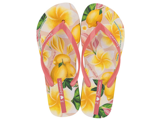 Sandalia Mujer Rosa/Amarillo Arte Ad Ipanema