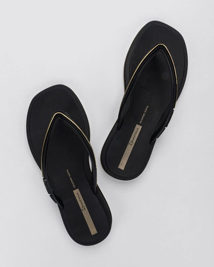Sandalia Mujer Negro Glow On Ipanema