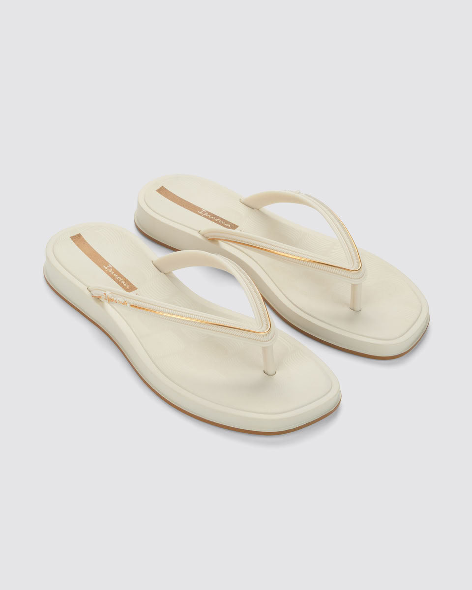 Sandalia Mujer Hueso Glow On Ipanema