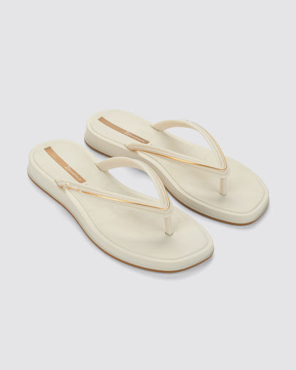 Sandalia Mujer Hueso Glow On Ipanema