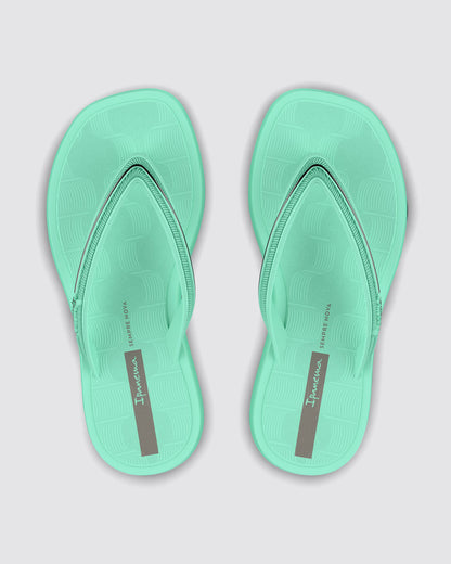 Sandalia Mujer Verde Agua Glow On Ipanema