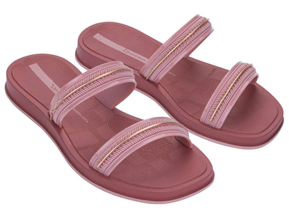 Sandalia Mujer Rosa Glow Slide Ipanema