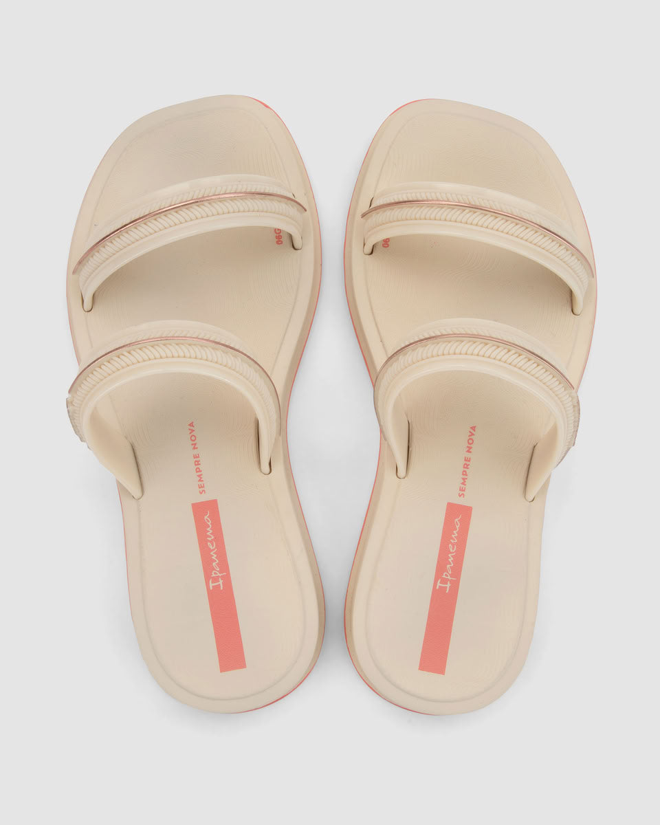 Sandalia Infantil Hueso Glow Slide 520 Ipanema