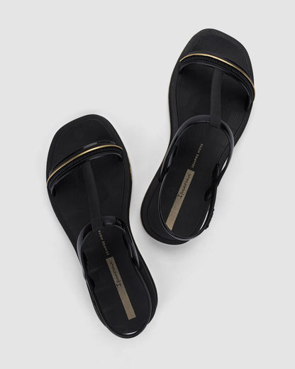 Sandalia Mujer Negro Glow Sand 152 Ipanema