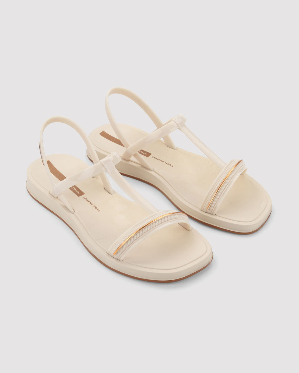 Sandalia Mujer Hueso Glow Sand 152 Ipanema