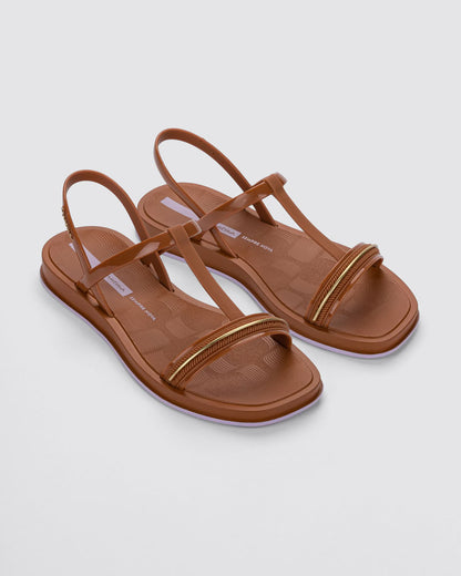Sandalia Mujer Marrón Glow Sand 152 Ipanema