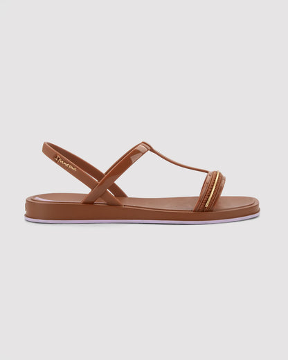 Sandalia Mujer Marrón Glow Sand 152 Ipanema