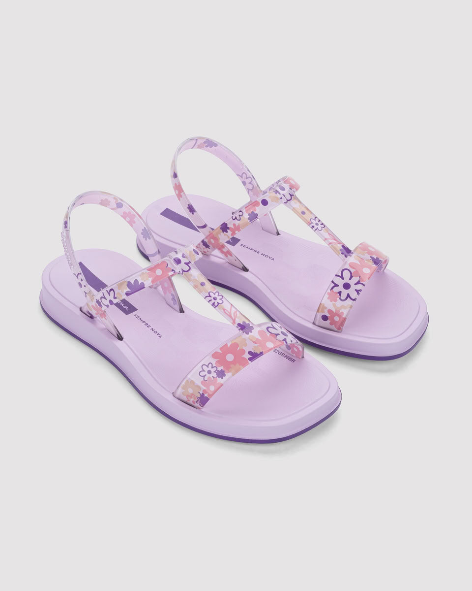 Sandalia Infantil Lila Glow Trendy Ipanema