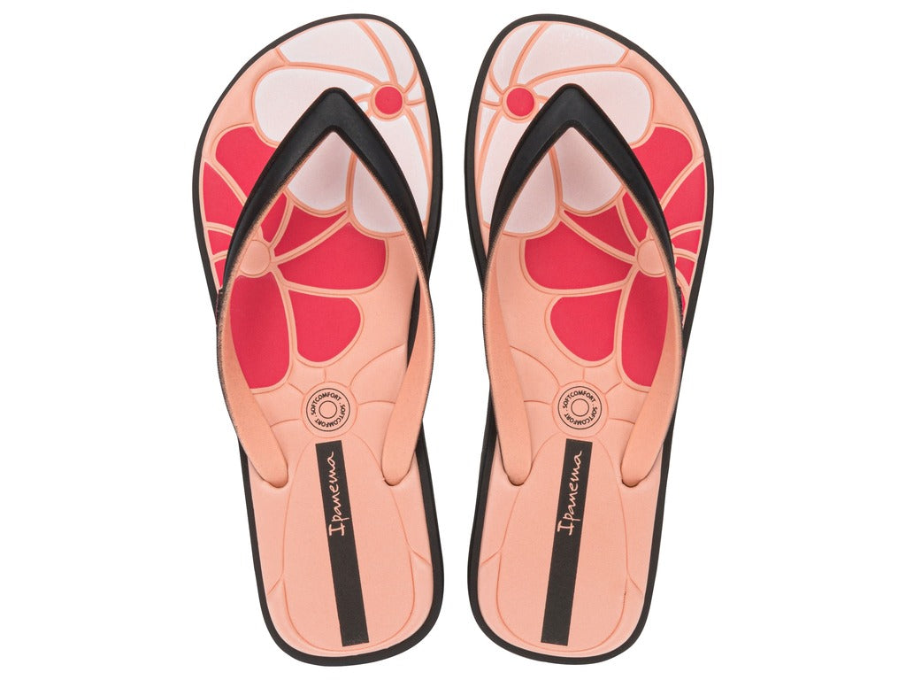 Sandalia Mujer Negro/Rosa Classic 2 Comfy Ipanema