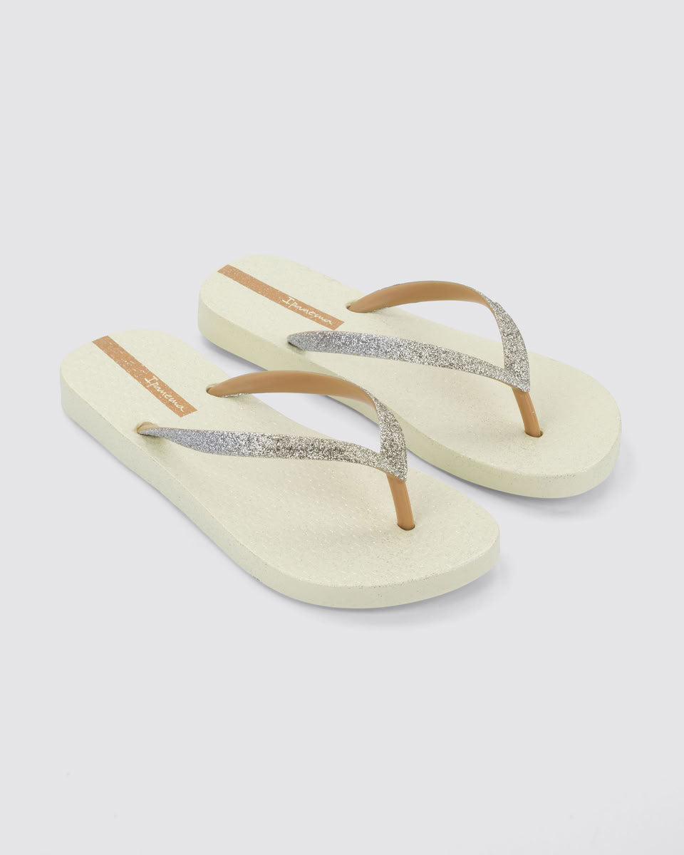 Sandalia Mujer Beige/Glitter Power Ipanema