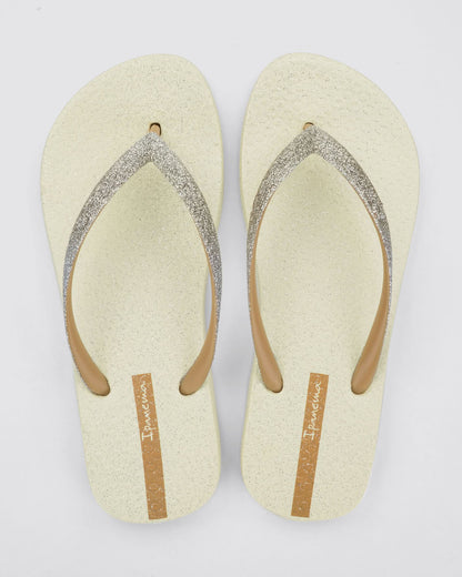 Sandalia Mujer Beige/Glitter Power Ipanema