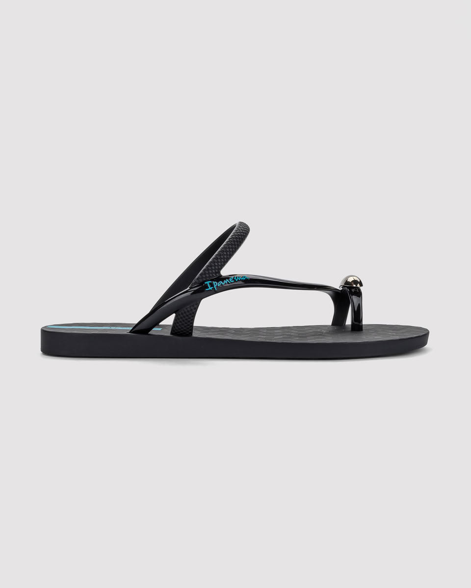 Sandalia Mujer Negro Glam Ring 2 Ipanema