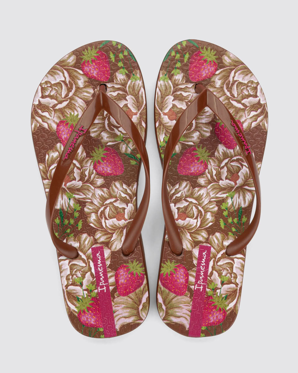 Sandalia Mujer Marrón Flora Ipanema