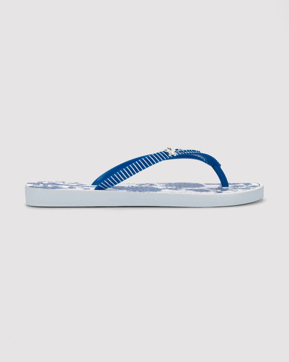 Sandalia Mujer Azul/Blanco Vibra Ipanema