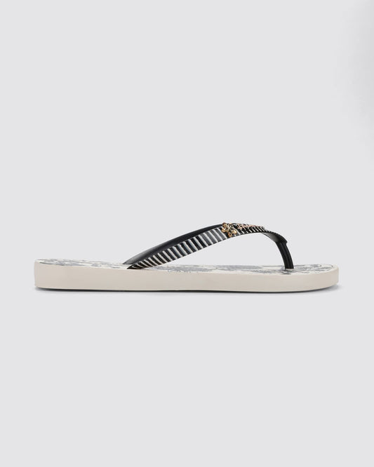 Sandalia Mujer Beige/Negro Vibra Ipanema