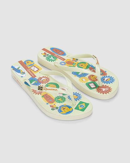 Sandalia Mujer Beige Vibra Ipanema