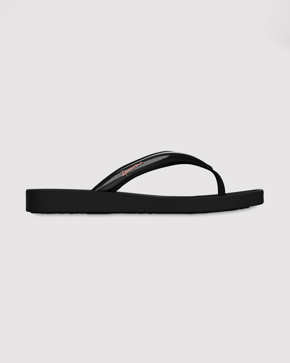 Sandalia  Mujer Negro Pluma Ipanema