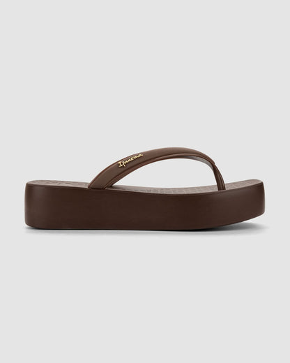 Sandalia Mujer Chocolate Pluma Up Ipanema