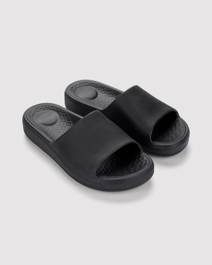 Sandalia Mujer Negro Plus Slide Ipanema