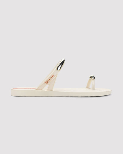 Sandalia Mujer Negro Beige Lux Ipanema