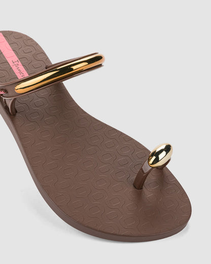 Sandalia Mujer Marrón Ring Lux Ipanema