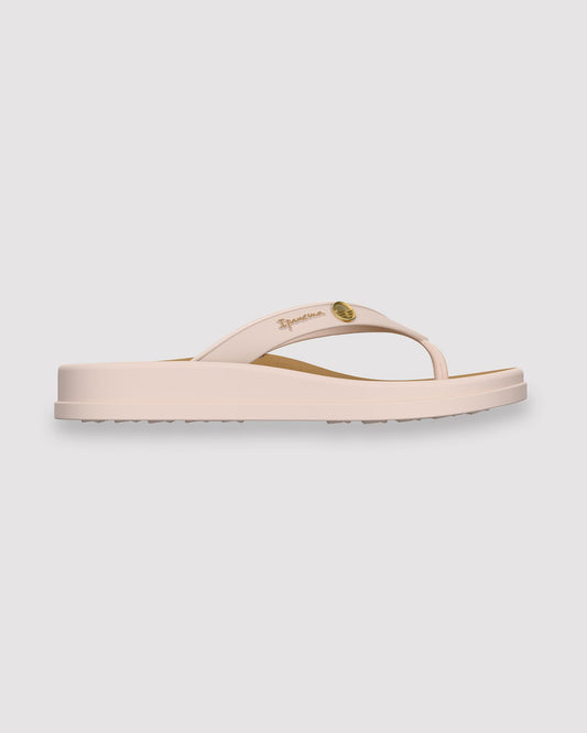 Sandalia Mujer Beige Pluma Anatomica Ipanema