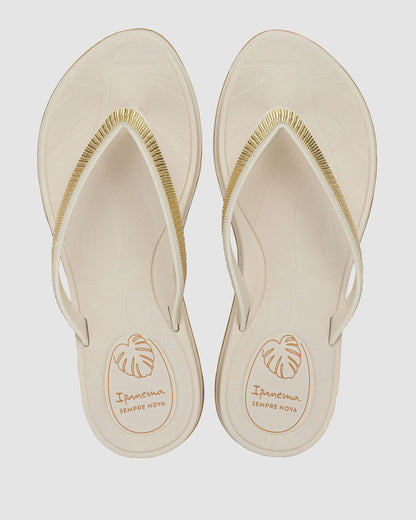 Sandalia Mujer Crema Shine 2 Ipanema