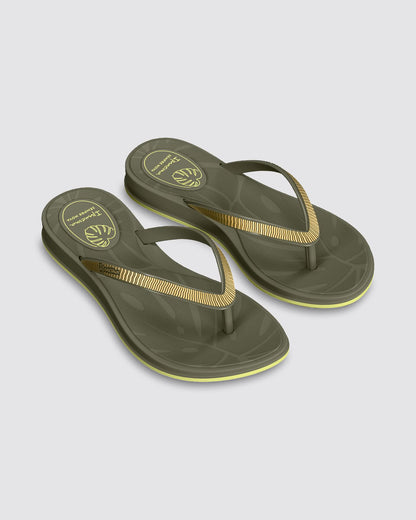 Sandalia Mujer Verde Shine 2 Ipanema